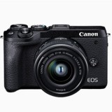 Canon EOS M6 Mark II (EF-M15-45mm f/3.5-6.3 IS STM) Mirrorless Camera (Black)